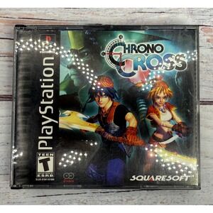 Chrono Cross PS1 PlayStation 1 Black Label CIB Complete in Box w/ Manual